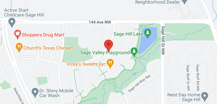 map of 116 SAGE VALLEY DR NW